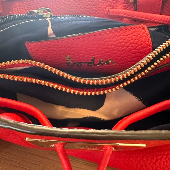 NWOT Boden Cherry Red Hobo Bag - Picture 4 of 6